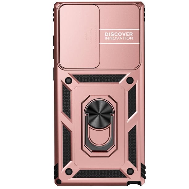 Estuche GANGXUN para Samsung Galaxy S22 Ultra, soporte giratorio 360°, estilo mecánico y magnético
