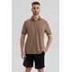 thumbnail image 1 of Polera Hombre Con Contraste Beige, 1 of 4
