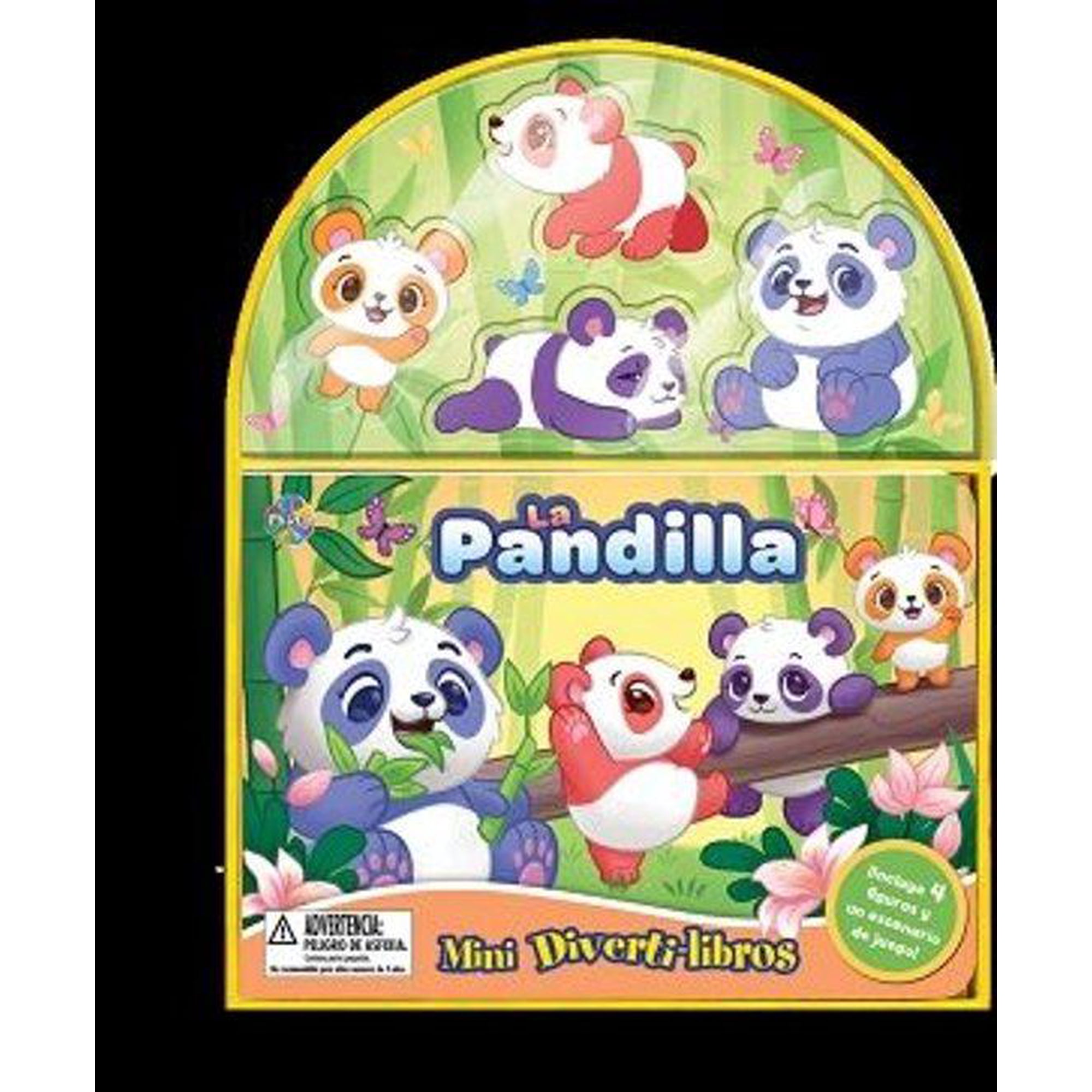 Genérico - Libro Playful Pandas Mini Diverti Libros