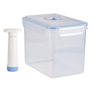 Magideal - Contenedor Al Vacío, Contenedor De Almacenamiento De Alimentos, Horno Hermético Frigorífico Portátil Caja Para Mantener Frescos, Contenedor Sellado Al 3.6L