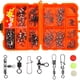 thumbnail image 1 of Kit De Anzuelos De Pesca De 141 Piezas Con Estuche, Accesorios De Pesca Para Pesca En El Mar, Estuche Naranja, 1 of 1