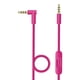 thumbnail image 5 of Cable De Audio De Repuesto Con Control De Volumen De Micrófono Para Solohd Solo3 Rosa, 5 of 5