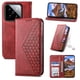 thumbnail image 4 of Funda Flip FOXDOCK para Xiaomi 14 , Estilo Billetera con Diseño Rombo, Correa de Mano y Soporte, Uso Diario, 4 of 6