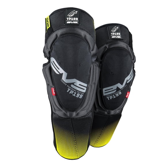 Protector de Espinilla EVS TP199 Travis Pastrana Juvenil Negro/Alta Visibilidad