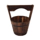 thumbnail image 2 of Macetas De Barril De Madera Decoración Para El Hogar Maceta Redonda Para El Patio Trasero Del Hogar, 2 of 5