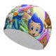 thumbnail image 1 of Bubble Guppies Gorro de Natación de Licra, Gorro de Baño de Tela Cómoda, Gorro Elástico Antideslizante para Hombres, Mujeres y Niños, 1 of 5