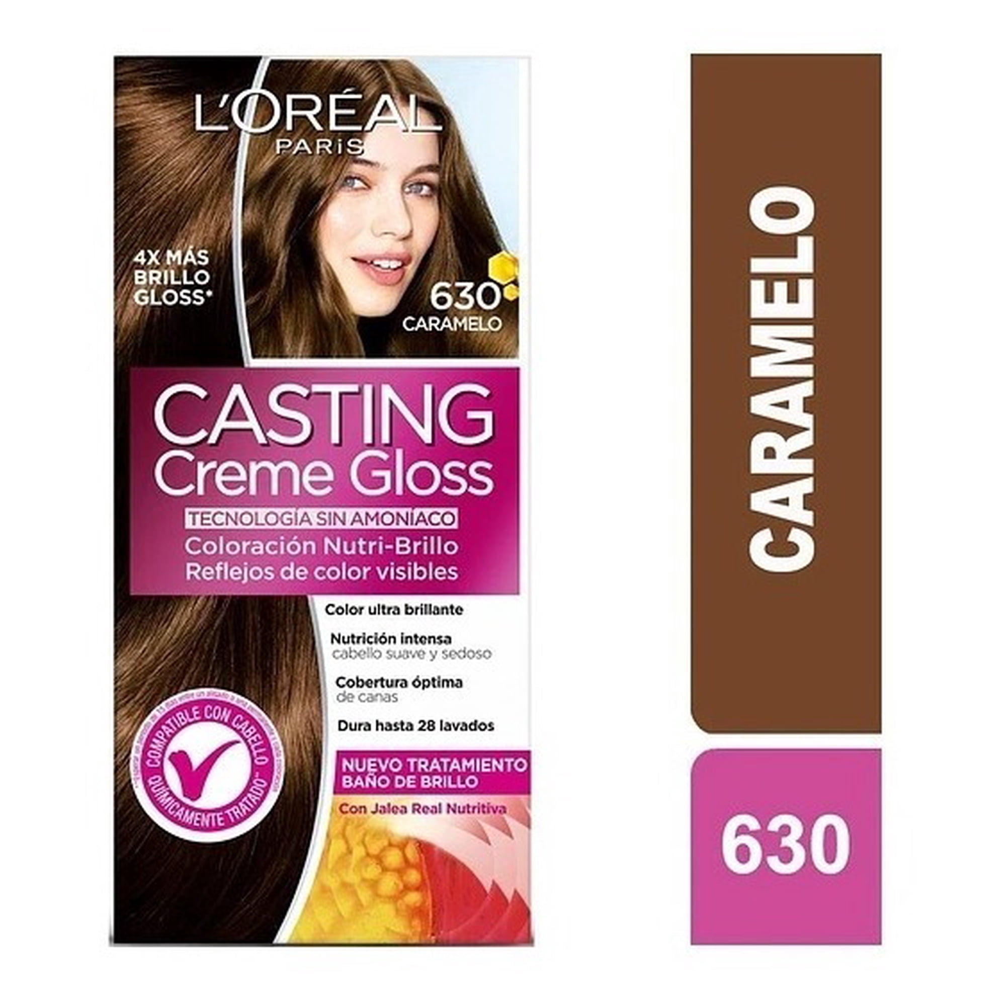 Coloración Casting Cabello Creme Gloss Caramelo 630