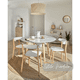 thumbnail image 2 of Mesa Extensible 100 - 180cm 3 En 1 - Blanco, 2 of 3