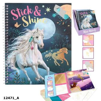 Miss Melody libro para colorear Stick & Shine