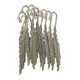 thumbnail image 3 of 10 Piezas De Marcapáginas De Plumas Con Cuentas De Plata Tibetana Con Lazo Para Hacer Bricolaje, 3 of 4