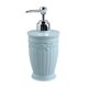 thumbnail image 2 of Champú Loción Bomba de mano Contenedor Jabón Dispensador de líquidos Fondo redondo azul, 2 of 5
