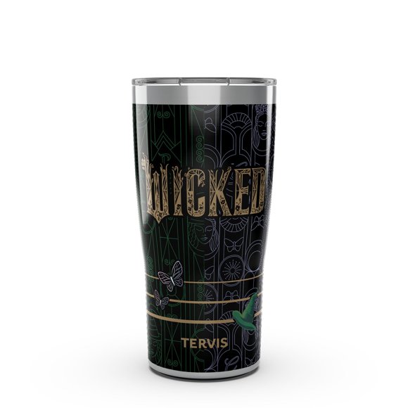 Vaso Térmico Tervis Traveler Wicked: For Good - En Dorado 568 ml Acero Inoxidable
