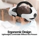 thumbnail image 5 of Correa ajustable y ligera para la cabeza compatible con Meta Quest 3S - Accesorios cómodos para realidad virtual-Blanco, 5 of 6
