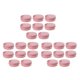 thumbnail image 3 of 24 piezas de aluminio rosa bote cosmético bálsamo para los labios tarro de contenedores de aceite cera vacío, 3 of 6
