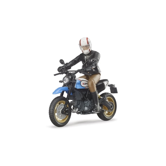 Motocicleta Bruder Ducati Scrambler a escala 1:16