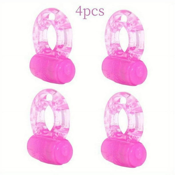 1/2/3/4pcs Soft TPE Vibrating Cock Ring, Delay Ejaculation Penis Ring, Vibration Butterfly Shape Vibrator Sex Toy For Men Pleasure
