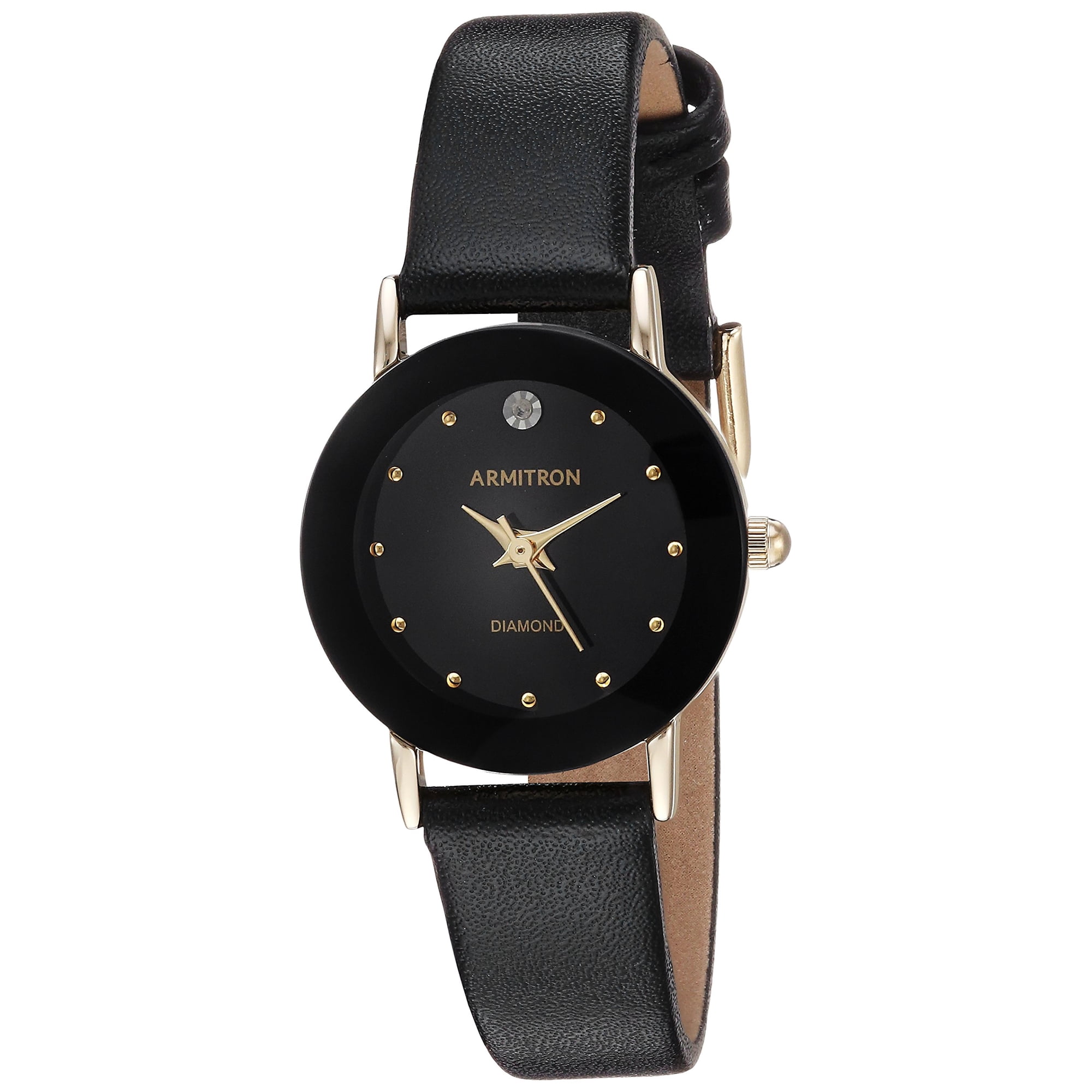 Reloj Armitron 75/2447 Para Mujer Con Piel Con Detalles De Diamantes