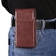 thumbnail image 3 of Cinturón de cuero clip caso de teléfono hombres bolsa de cintura titular bolsa de bolsa de teléfono móvil bolsa de cintura para hombres (café), 3 of 3