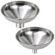 thumbnail image 1 of Juego de 2 embudos Nomatox de acero inoxidable 11 cm/2,5 cm, 1 of 8