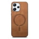 thumbnail image 3 of Magnetic Slim Case for Xiaomi Redmi 12 with Camera Guard & Anti-Scratch Back Brown, 3 of 6