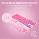 thumbnail image 3 of Teclado para juegos Razer Ornata V3 TKL Hello Kitty de perfil bajo, 3 of 9