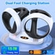 thumbnail image 2 of Dock de carga magnética para PSVR2 – Estación de carga dual con indicador LED para el gamepad de PlayStation VR2, 2 of 7