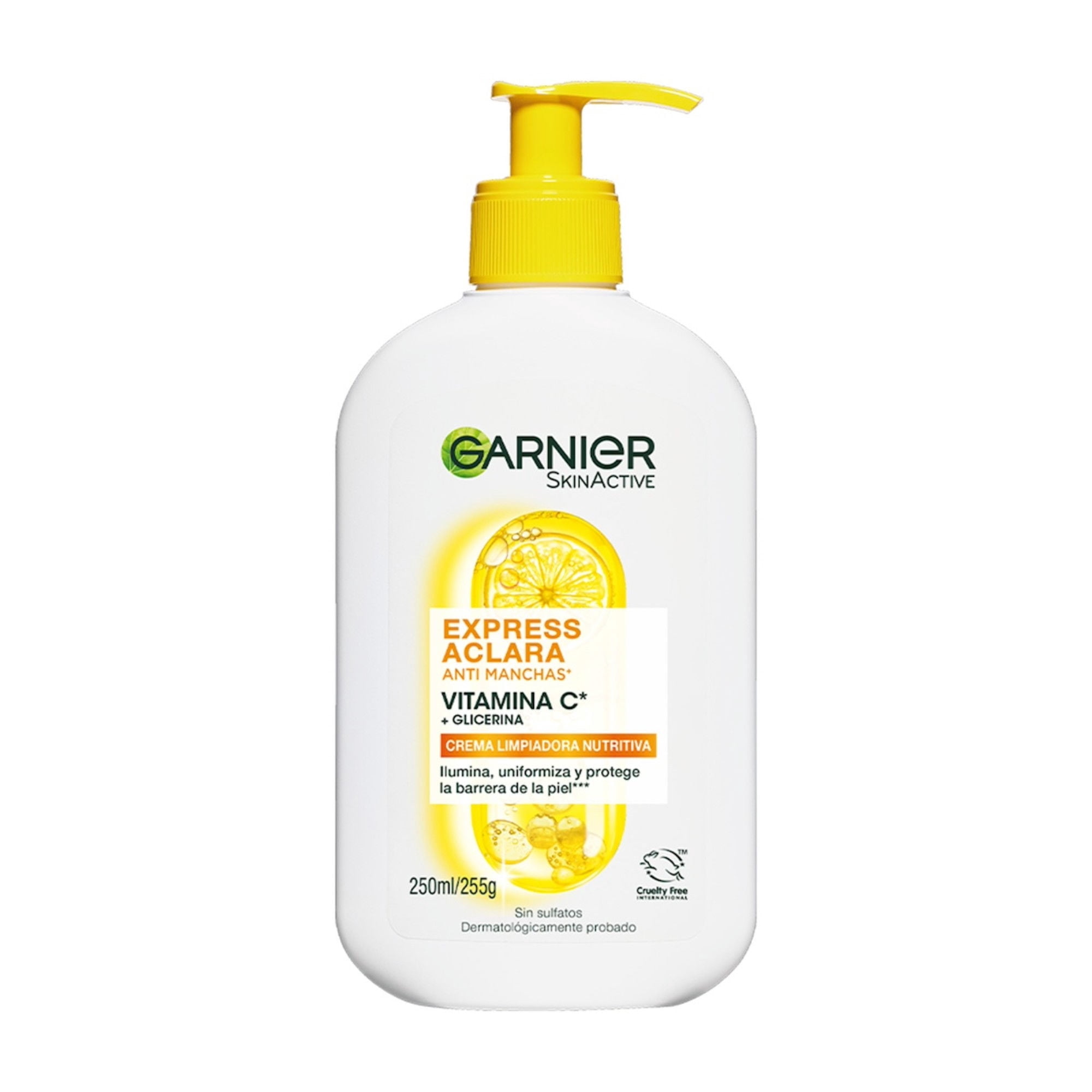 Crema Facial Express Aclara Anti Manchas Con Vitamina C 250 ml Garnier
