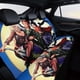thumbnail image 4 of Hocus Pocus-theme Car Rear Seat Covers Back Elastic Flexible Car Seat Covers Decorative Fits Most Cars 120x59x76cm, 4 of 6