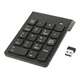 thumbnail image 2 of Mini teclado numérico inalámbrico usb 18 teclas negro, 2 of 3
