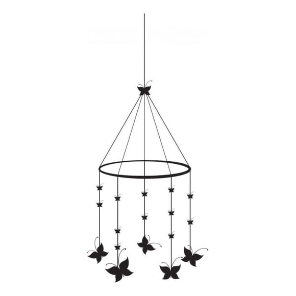 Decomural Hanging Butterfly Nursery WS-44152