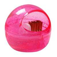 Ioensy - Limpiador Portátil De Brocas Para Decoración De Uñas, Caja De Limpieza De Polvo Para Uso Doméstico, Rosa Roja