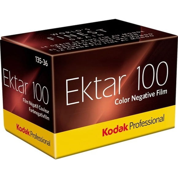 Película Kodak Ektar 100 Professional ISO 100 35 mm 36 exposiciones