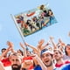 thumbnail image 4 of Super Hero Girls Bandera impresa con temática, regalo perfecto para fanáticos, amigos y familiares, y adecuada para actividades al aire libre e interiores, decoraciones de fiesta. 60*90CM, 4 of 6