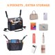 thumbnail image 4 of Bolsa de Red para Auto Soporte para Bolso WLLWOO Entre Asientos Almacenamiento, 4 of 8