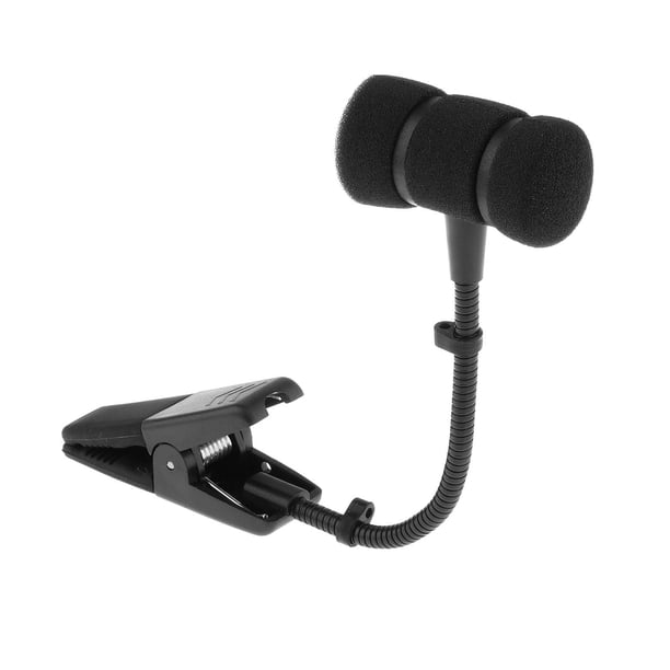 Clip para Micrófono de Instrumento, Clip para Micrófono de Saxofón Sin Micrófono, Soporte para Micrófono, Reducción de Ruido, Clip para Micrófono, Abr Clip para saxofón
