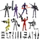 thumbnail image 1 of HYQDYLQ T13 Set de figuras de acción impresas en 3D, articuladas, 8 piezas, 1 of 8