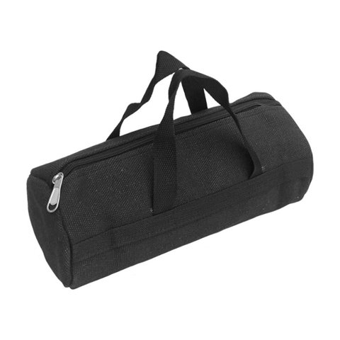 Magideal - Bolsa De Herramientas De Lona, Bolsa De Herramientas, Bolsa De Herramientas Pequeña, Gran Capacidad, Almacenamiento De Herramientas, Bolsas Organizado Negro Pequeño