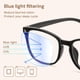 thumbnail image 3 of Gafas con bloqueo de luz azul Gaoye Stylish para mujer, paquete de 3, 3 of 7