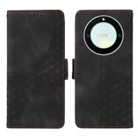 Carcasa Foxdock Honor Magic 5 Lite De Cuero Pu, Diseño Acolchado Clásico, Protección Contra Caídas Y Rayones