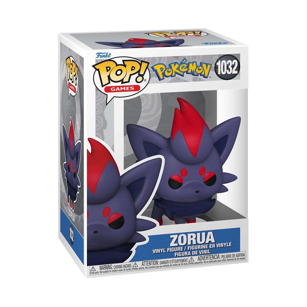 Figura De Vinilo Funko Pop Games Pokémon Zorua 9.5cm