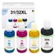 thumbnail image 1 of Botella de recarga de tinta Skyink 31 32XL 140 ml negro 100 ml CMY, 1 of 6