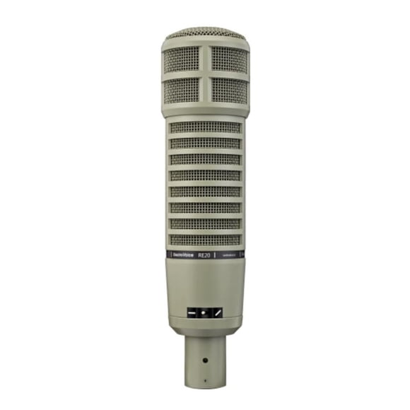 Micrófono Electro-Voice RE20 Broadcast para locutor con variable-D