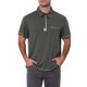 thumbnail image 5 of INSPIRE CHIC Camisas Polo de Manga Corta con Bolsillo y Cuello de Bloque de Color Casual de Verano para Hombre M Negro, 5 of 6