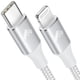 thumbnail image 1 of Cable USB-C a Lightning Aioneus de 3 m, carga rápida trenzado, 1 of 7
