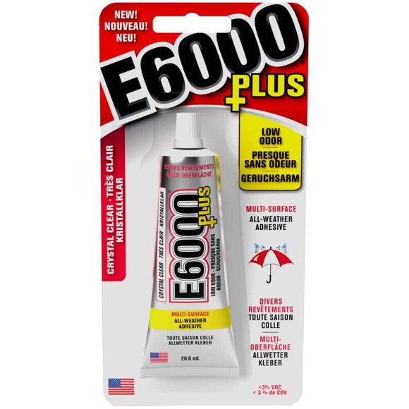 Pegamento E6000 Eclectic Products Plus multiusos 26.6 ml