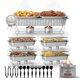 thumbnail image 1 of Set Buffet de Platos Calentadores Desechables CATERPAX 5 Piezas, 1 of 7
