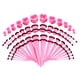 thumbnail image 3 of 48 unids acrílico oído camillas expansor oído ahorra túneles del corazón tapones de color rosa, 3 of 5