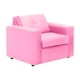 thumbnail image 2 of Sofa Vivo 1c Felpa 30 Rosado, 2 of 5
