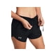 thumbnail image 5 of Pantalones Cortos Para Mujer Fly By Black Black Reflective, 5 of 5