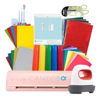 Kit Papelería Silhouette Cameo 5 Alpha Pink + Plancha Mini